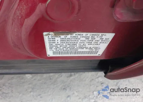 2005 Honda Pilot Ex from USA, damaged, VIN 2HKYF18485H524294